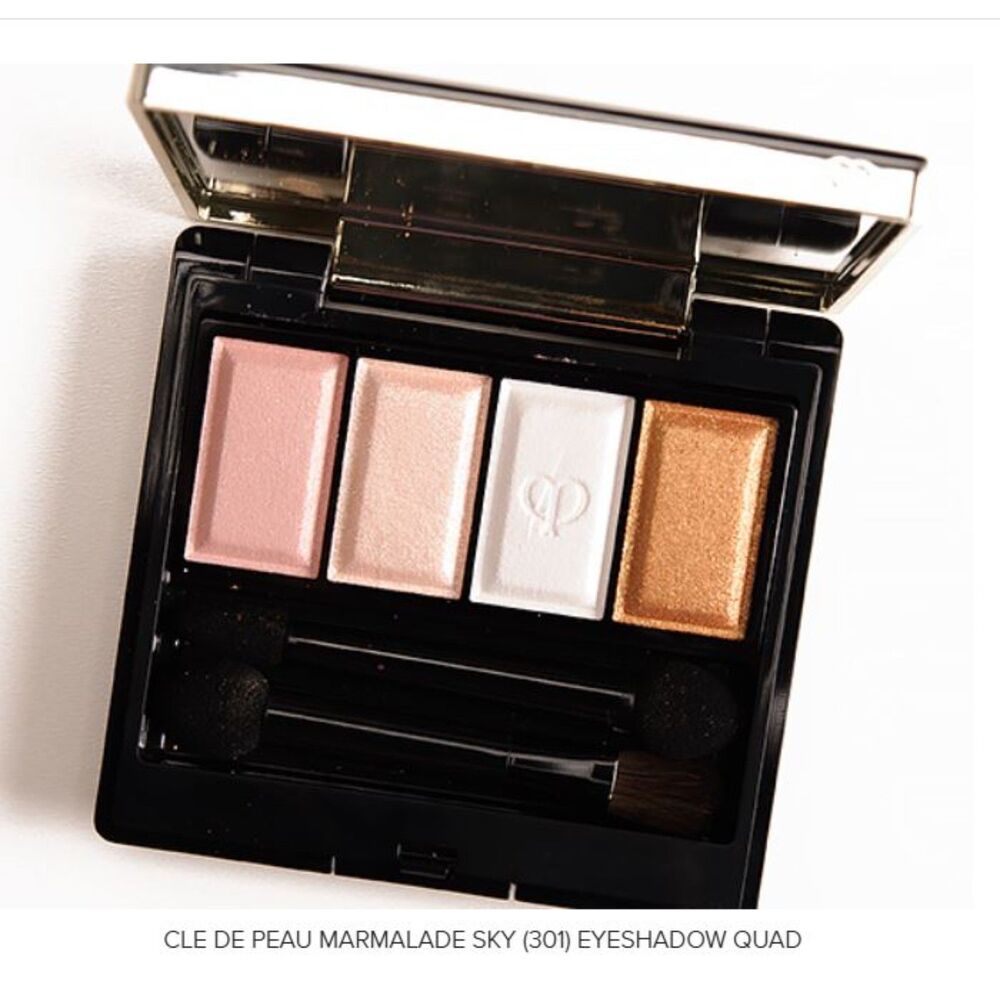 Cle De Peau Eye Shadow Quad 301 Marmalade Sky Refill Only New